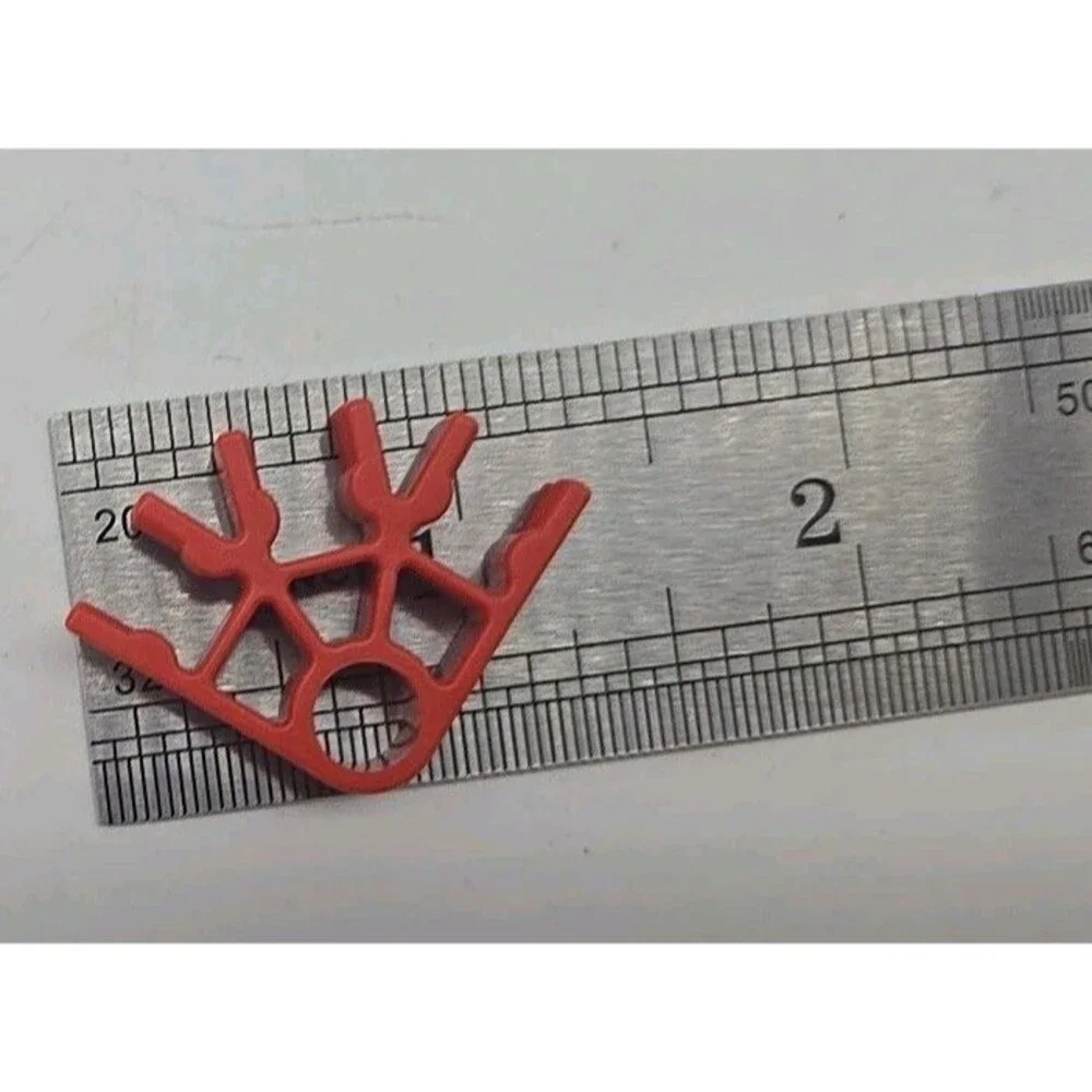 K'NEX Lot 42 Red 3-Way Connectors K'NEX Replacement Pieces Parts #90904 Standard
